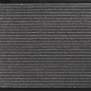Fußmatte gestreift anthrazit PP L400xB600xS5mm