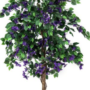 EUROPALMS Bougainvillea, lavendel, Kunstpflanze, 180cm