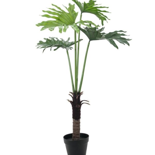 EUROPALMS Splitphilodendron, Kunstpflanze, 120cm
