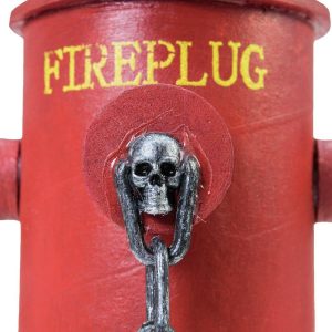 EUROPALMS Halloween Feuerhydrant, 28x13x13cm