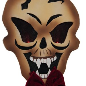 EUROPALMS Halloween Bodenstecker Totenkopf