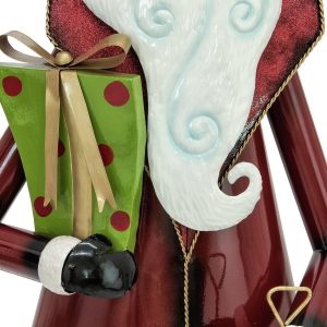 EUROPALMS Nikolaus, Metall, 150cm, rot