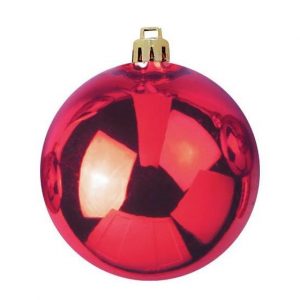 EUROPALMS Dekokugel 20cm, rot