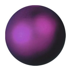 EUROPALMS Dekokugel 3,5cm, violett, metallic 48x