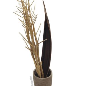 EUROPALMS Fenchelbund, getrocknet, gold, 160cm