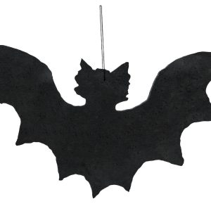 EUROPALMS Silhouette Fledermaus, 32x60cm