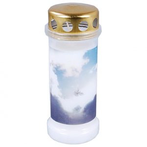 BOLSIUS Motivgrabkerze Himmel