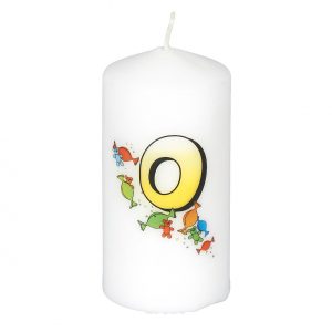 Geburtstagskerze '0'