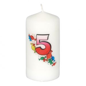 Geburtstagskerze '5'