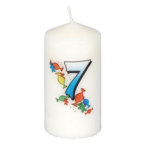 Geburtstagskerze '7'