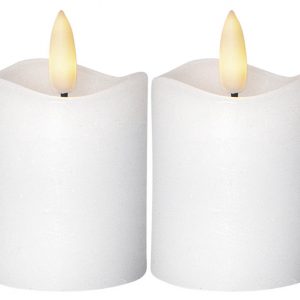 STAR TRADING LED-Kerze 'Flamme' 2er Set