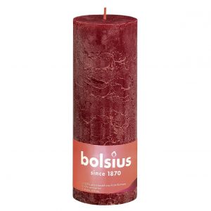 BOLSIUS Stumpenkerze 'Rustiko Shine'