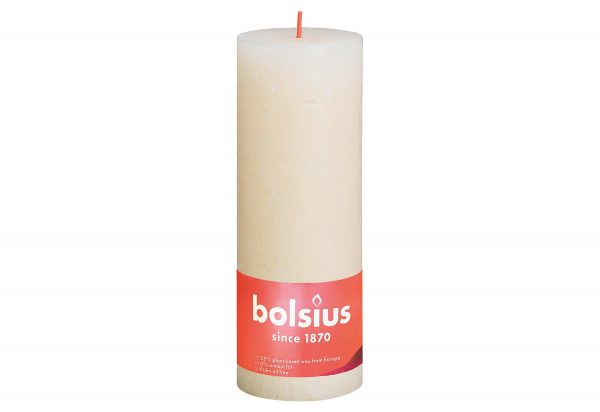 BOLSIUS Stumpenkerze 'Rustiko Shine'