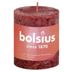 BOLSIUS Stumpenkerze 'Rustiko Shine'