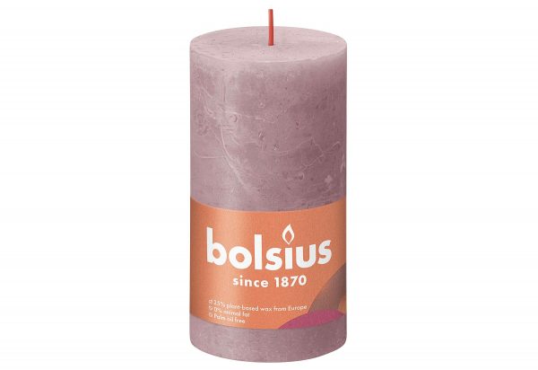 BOLSIUS Stumpenkerze 'Rustiko Shine'