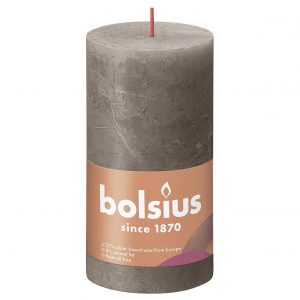BOLSIUS Stumpenkerze 'Rustiko Shine'