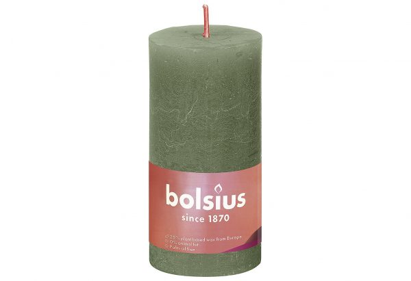 BOLSIUS Stumpenkerze 'Rustiko Shine'