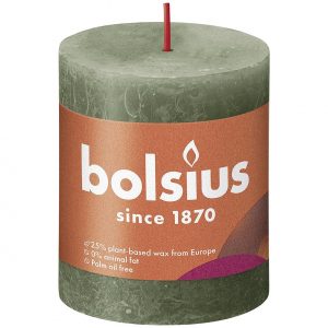 BOLSIUS Stumpenkerze 'Rustiko Shine'