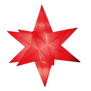 F-H-S LED Stern rot zur Erweiterung