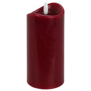 LED Kerze mit Echtwachseffekt