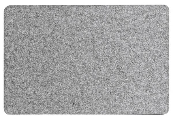 ZELLER PRESENT Tischset Filz 45x30cm grau