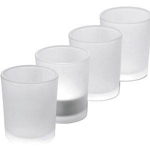 Sandra Rich  Kerzen/Teelicht Glas "Promo" g - 12 VPE