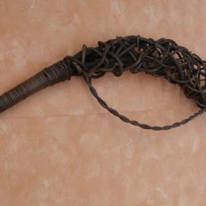 Deko-Horn aus Rattan, 57 cm