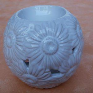 Duftlampe Gänseblümchen aus Keramik