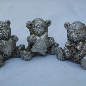 3 kleine Teddybären, 5 cm