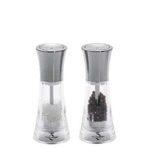 KÜCHENPROFI Pfeffer- und Salzmühle NYork 13cm Ø5cm Set