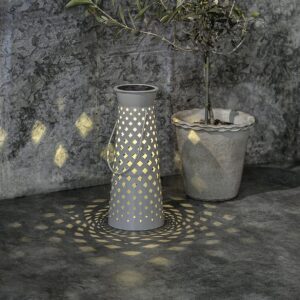 STAR TRADING LED Solardekolaterne 'Romby'