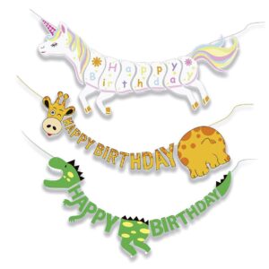 Girlande Happy Birthday sort.