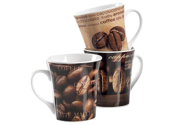 RITZENHOFF & BREKER Kaffeebecher Rustica 312ml sortiert, 1 Stück