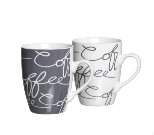 RITZENHOFF & BREKER Kaffeebecher 'Cornello grey', 2er Set
