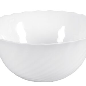 LUMINARC Salat Trianon weiß 18cm, 1 Stück